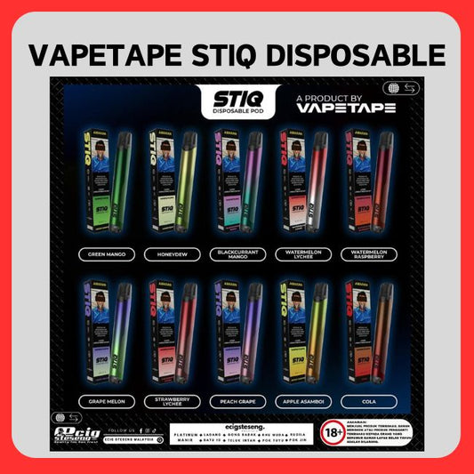 Vapetape Stiq Disposable By ASDF - Vape Singapore SG Vape