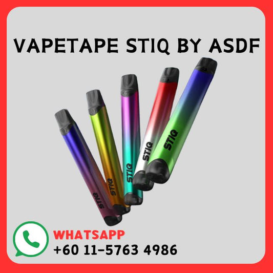 Vapetape Stiq Disposable By ASDF - Vape Singapore SG Vape