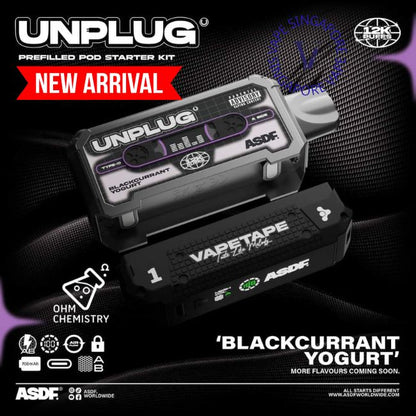 Vapetape Unplug / Offgrid Cartridge refill 12k puff - Vape Singapore SG Vape