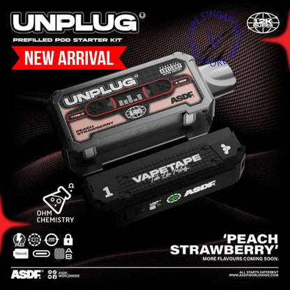 Vapetape Unplug / Offgrid Cartridge refill 12k puff - Vape Singapore SG Vape