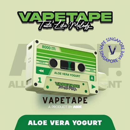 Vape Tape 8000 puff disposable vape - Vape Singapore SG Vape
