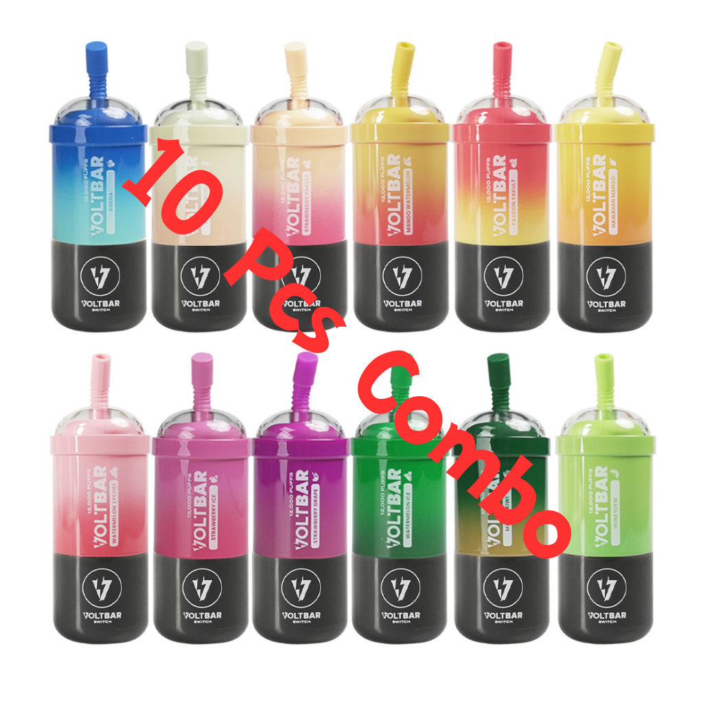 Voltbar Swtich 12,000 Puff 10 Pcs Combo - Vape Singapore SG Vape