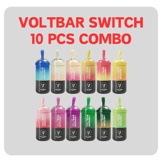 Voltbar Swtich 12,000 Puff 10 Pcs Combo - Vape Singapore SG Vape