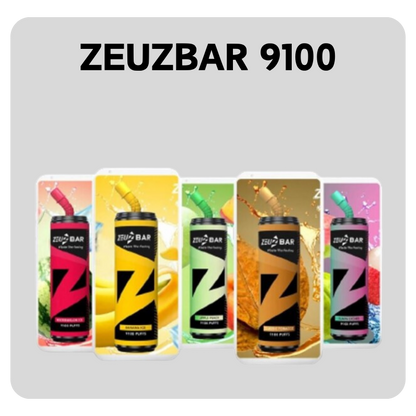 Zeuz Bar 9100 puff disposable vape - Vape Singapore SG Vape