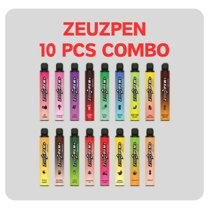 Zeuz Pen Plus 6000 Puff 10 Pcs Combo - Vape Singapore SG Vape